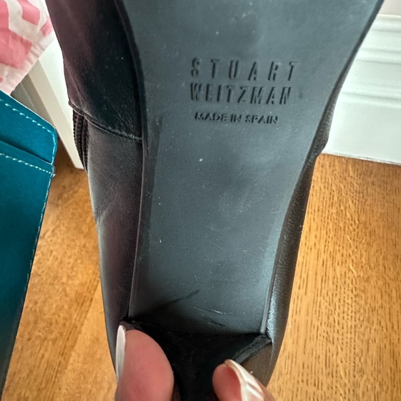 Stuart Weitzman side zipper high heel boots - Picture 11 of 16